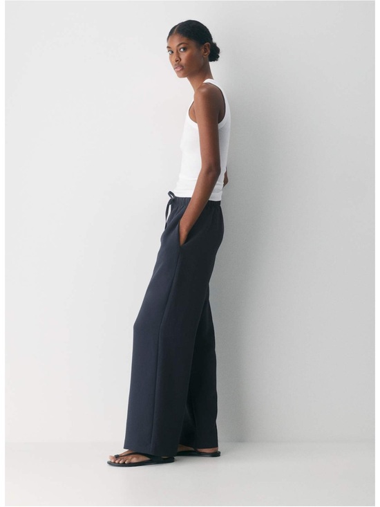 Aritzia Pants - Aritzia Lodge pant crepette L reg Dark night navy